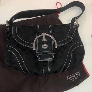 Vintage coach shoulder bag